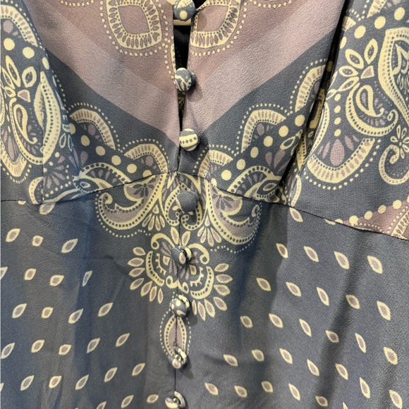 Intermix Isla Scarf dress light blue - Picture 4 of 7